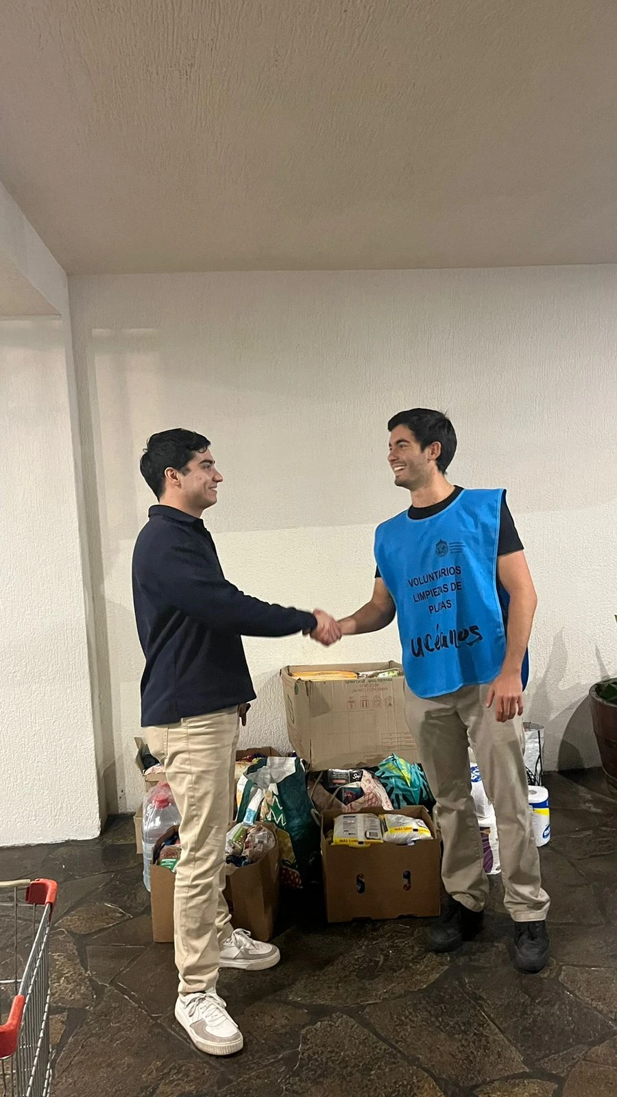 Donación Comida Incendios Valparaiso